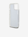 DKNY Liquid Glitter Arch Logo Back Cover für iPhone 15 Schwarz DKNY