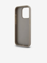 DKNY Rückseite aus PU-Leder mit Karomuster und Streifen für iPhone 12/12 Pro Beige DKNY