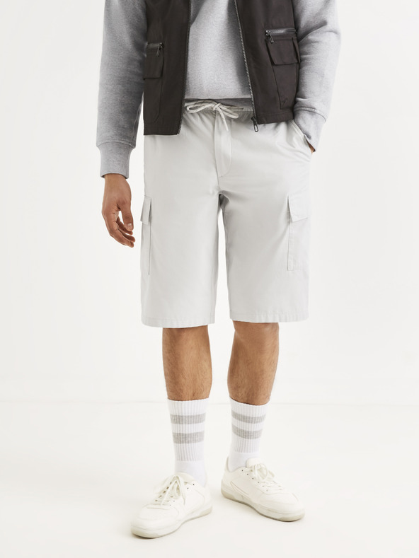 Celio Hellgraue Shorts Celio Rolver2Bm