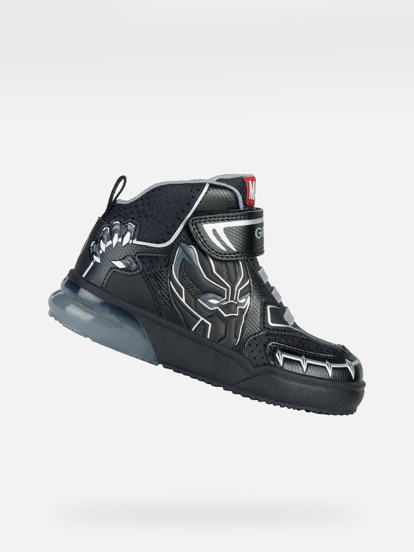 Geox Schwarze Geox Turnschuhe Grayjay für Jungen