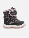 Geox Schwarze Mädchen-Stiefeletten Geox Flanfil ABX