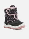 Geox Schwarze Mädchen-Stiefeletten Geox Flanfil ABX