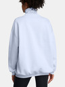 Under Armour UA Icon Fleece OS Mock Crew Sweatshirt