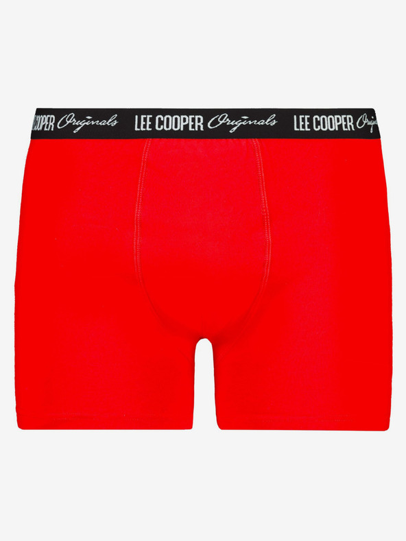 Lee Cooper Printed červená M Boxer-Shorts