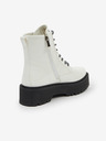 Lee Cooper Lee Cooper Weiße Damen Plateau-Stiefeletten