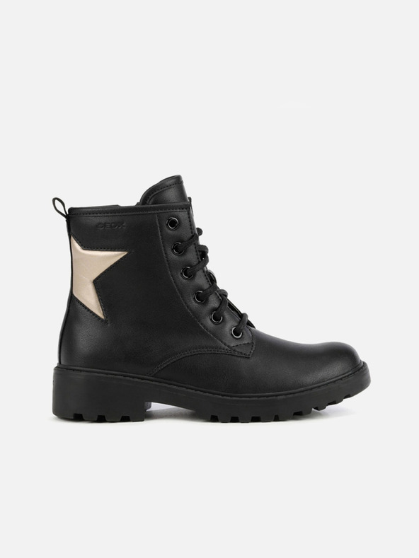 Geox Schwarze Mädchen Geox Casey Stiefelette