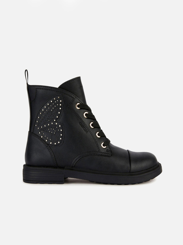 Geox Schwarze Mädchen Stiefelette Geox Eclair