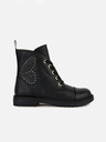 Geox Schwarze Mädchen Stiefelette Geox Eclair