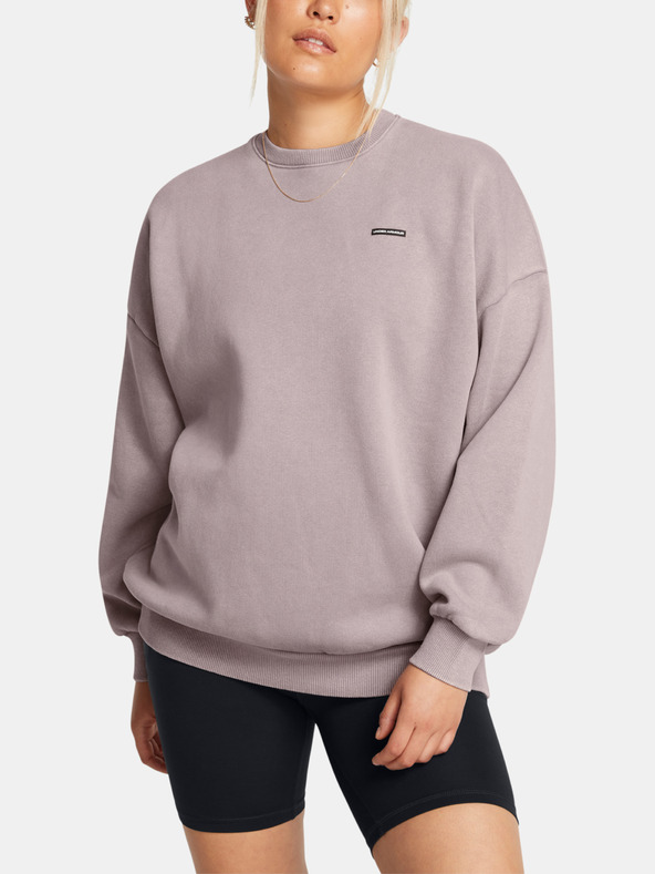 Under Armour UA Icon HWT Flc OS Crew Sweatshirt