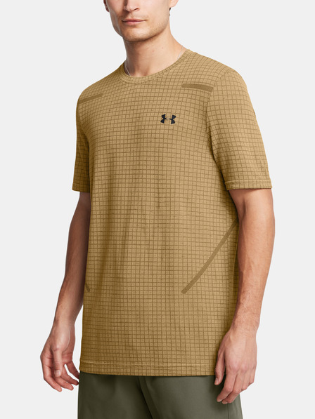 Under Armour Herren T-Shirt Under Armour Vanish Seamless Grid SS-BRN
