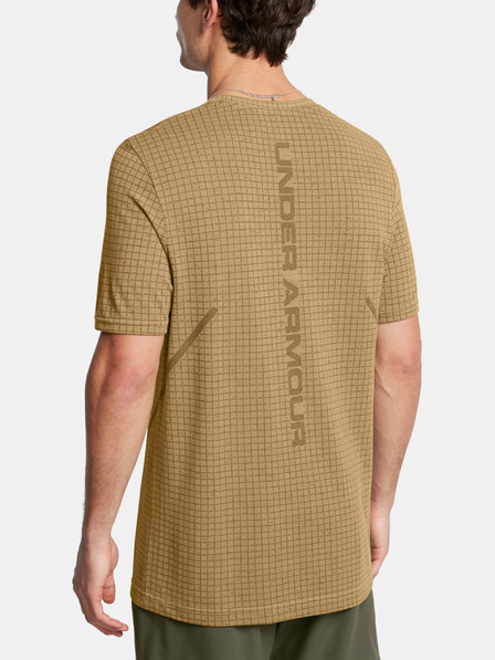 Under Armour Herren T-Shirt Under Armour Vanish Seamless Grid SS-BRN