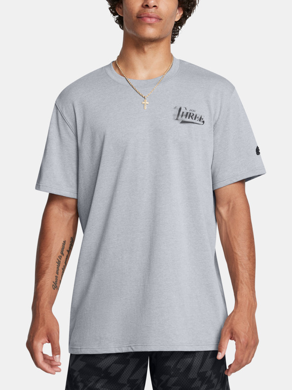 Under Armour Herren Under Armour Curry HW Verbiage Tee 2-GRY