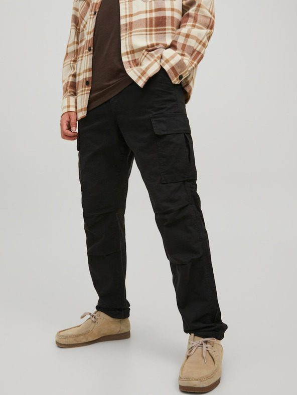 Jack & Jones Schwarze Herren Jack & Jones Stace Pocket Hose