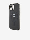 Karl Lagerfeld IML Ikonik MagSafe Back Cover für iPhone 15 Schwarz Karl Lagerfeld