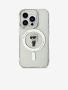 Karl Lagerfeld Karl Lagerfeld IML Ikonik MagSafe Back Cover für iPhone 15 Pro Transparent
