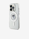 Karl Lagerfeld Karl Lagerfeld IML Choupette MagSafe Back Cover für iPhone 15 Pro Transparent