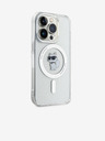 Karl Lagerfeld Karl Lagerfeld IML Choupette MagSafe Back Cover für iPhone 15 Pro Transparent