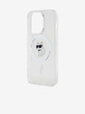 Karl Lagerfeld Karl Lagerfeld IML Choupette MagSafe Back Cover für iPhone 15 Pro Transparent
