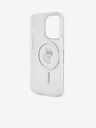 Karl Lagerfeld Karl Lagerfeld IML Choupette MagSafe Back Cover für iPhone 15 Pro Transparent