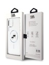Karl Lagerfeld Karl Lagerfeld IML K&CH Heads Metallrahmen MagSafe Back Cover für iPhone 11 Transparent