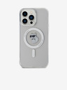 Karl Lagerfeld Karl Lagerfeld IML Choupette MagSafe Back Cover für iPhone 15 Pro Max Transparent