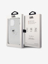 Karl Lagerfeld Karl Lagerfeld IML Choupette MagSafe Back Cover für iPhone 15 Pro Max Transparent