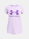 Under Armour UA Crop Sportstyle Logo SS Kinder  T‑Shirt