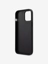 Guess Guess PU 4G Triangle Back Cover für iPhone 12 Pro Max 6.7 Grau