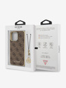 Guess Guess 4G Charm Rückseitenschutz für iPhone 13 Pro Braun