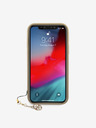 Guess Guess 4G Charm Back Cover für iPhone 12/12 Pro 6.1 Braun