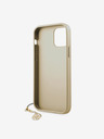 Guess Guess 4G Charm Back Cover für iPhone 12/12 Pro 6.1 Braun