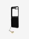Guess Guess 4G Charm Schutzhülle für Samsung Galaxy Z Flip 5 Braun