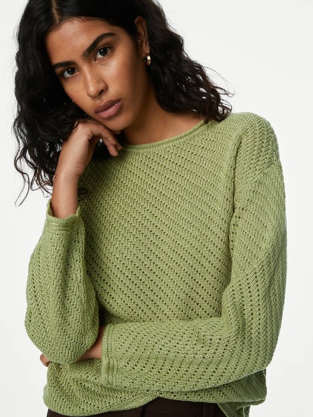 Marks & Spencer Marks & Spencer Pullover mit strukturiertem Halsausschnitt