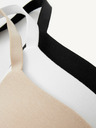 Marks & Spencer Marks & Spencer Set aus drei Push-up-BHs für Frauen in Beige, Weiß und Schwarz mit Bügeln