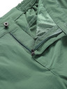 ALPINE PRO Herrenhose mit Wasserabweisung und abnehmbaren Beinen. ALPINE PRO NESC grün
