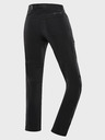 ALPINE PRO Schwarze Damen-Softshell-Hose mit DWR-Behandlung Alpine Pro Akana