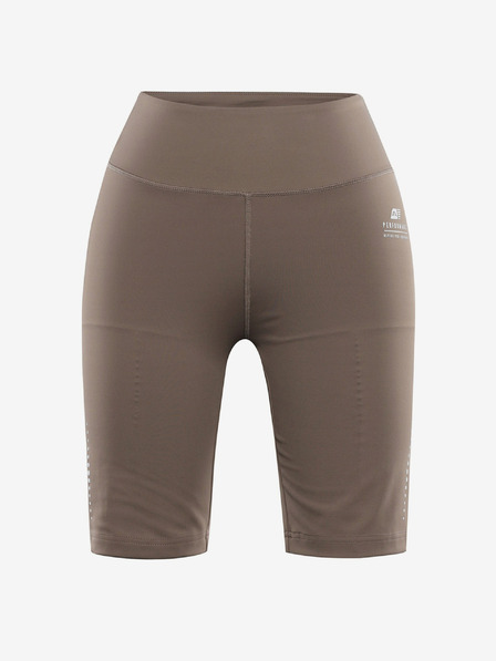 ALPINE PRO Kurze Damen-Leggings ALPINE PRO GARELA walnuss
