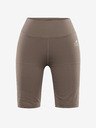 ALPINE PRO Kurze Damen-Leggings ALPINE PRO GARELA walnuss
