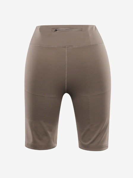 ALPINE PRO Kurze Damen-Leggings ALPINE PRO GARELA walnuss