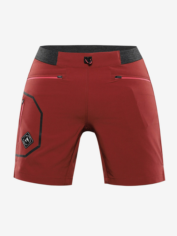 ALPINE PRO Damen-Outdoor-Shorts ALPINE PRO ZAMBA chilli