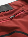 ALPINE PRO Damen-Outdoor-Shorts ALPINE PRO ZAMBA chilli