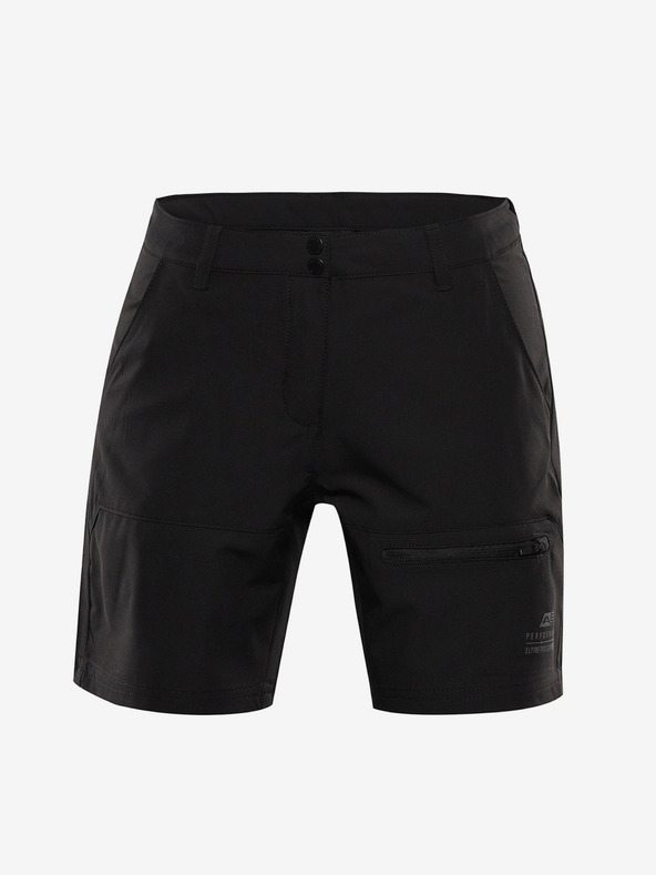 ALPINE PRO Damen-Softshell-Shorts ALPINE PRO BAKA schwarz