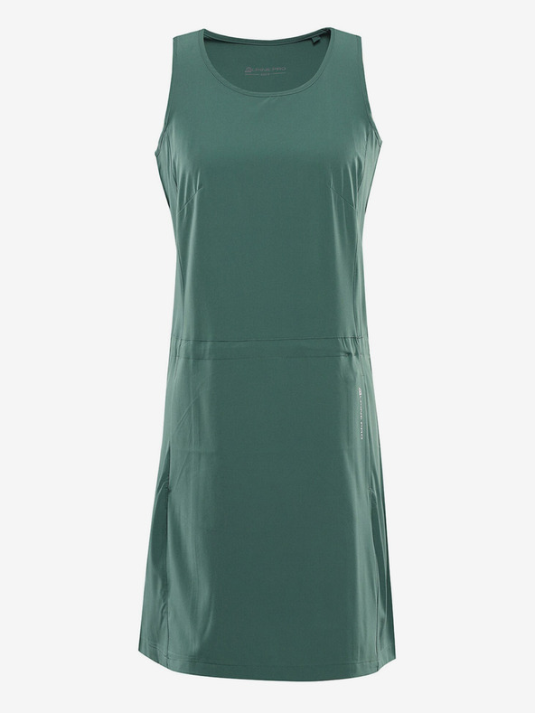 ALPINE PRO Schnelltrocknendes Damenkleid ALPINE PRO COLEENA myrtle