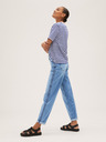 Marks & Spencer Blaue Boyfriend-Jeans für Damen von Marks & Spencer, kurz geschnitten