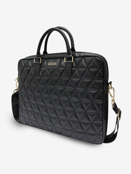 Guess Quilted Notebook 15 Black" Tasche
