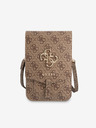 Guess Guess PU 4G Metall-Logo Handytasche Braun