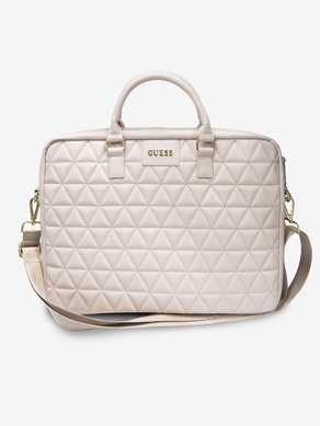 Guess Quilted Notebook 15 Pink" Tasche