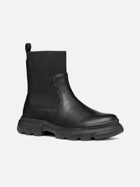 Geox Schwarze Girls-Stiefeletten Geox Junette