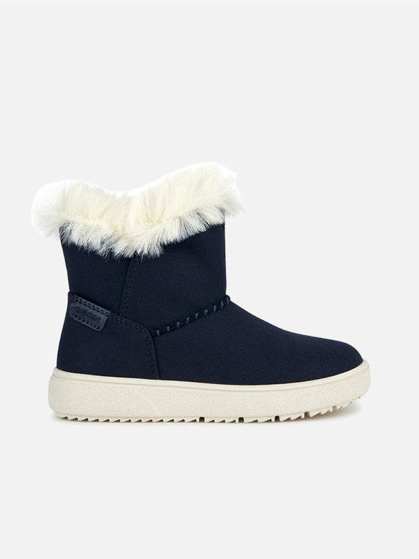 Geox Dunkelblaue Mädchen-Stiefeletten Geox Theleven