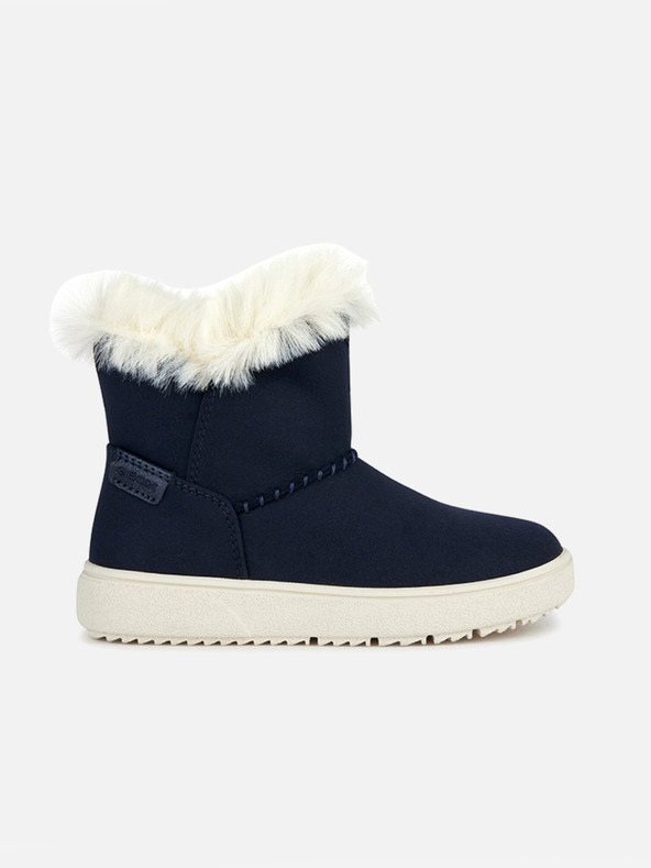 Geox Dunkelblaue Mädchen-Stiefeletten Geox Theleven